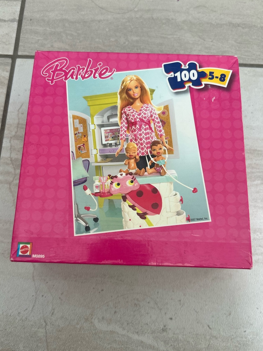 2007 Barbie 100-Piece Kids Puzzle